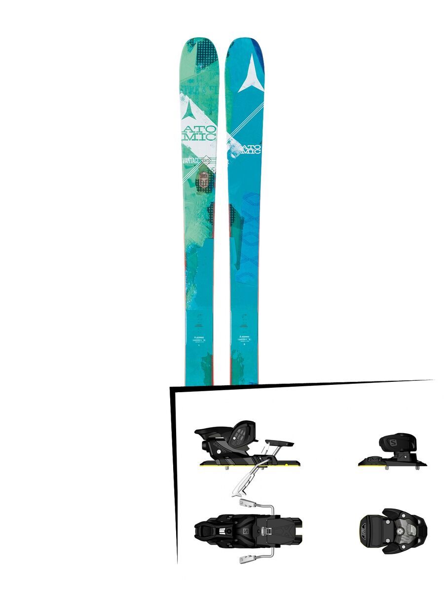Atomic Set: Vantage 95 C W 2016 + Salomon Warden MNC 13 - Bild 1