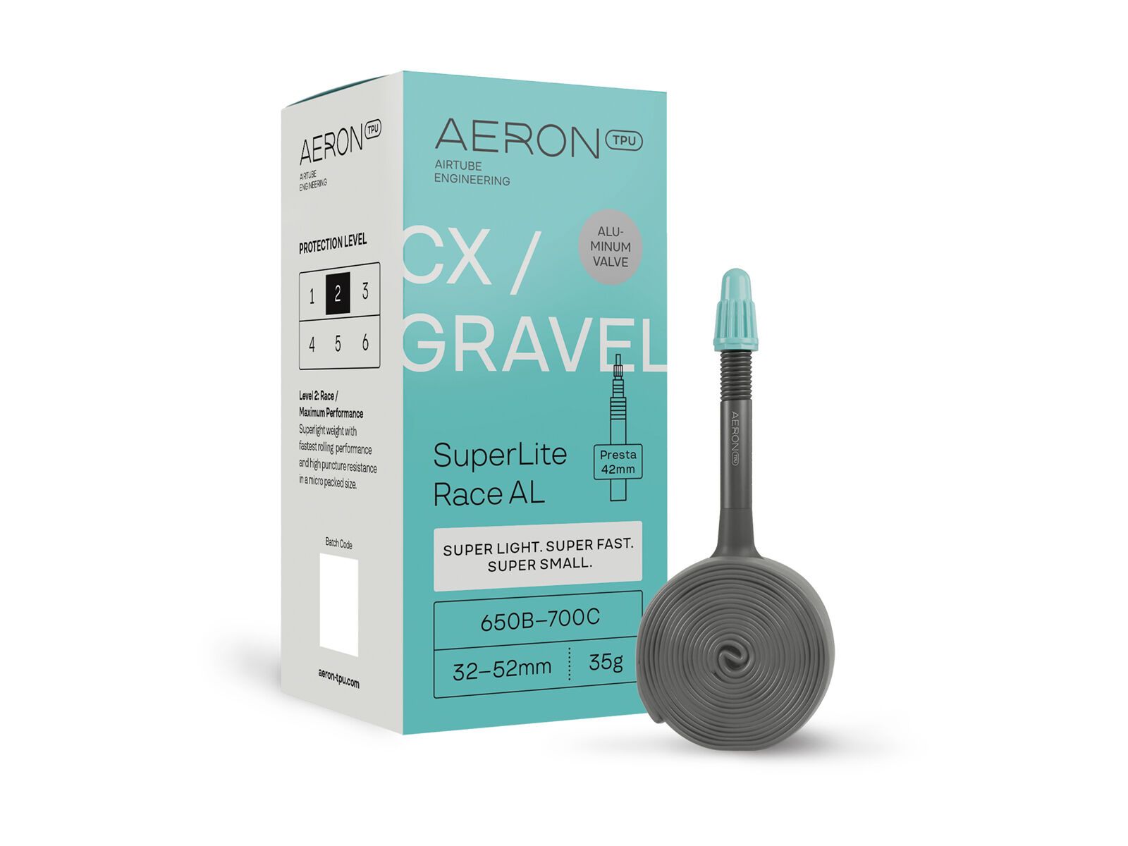 Aeron CX/Gravel - SuperLite Race AL / 32-52 / SV42 / 650B-700C - Bild 1