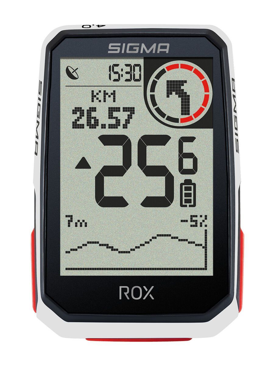 Sigma ROX 4.0 HR Set, white - Bild 2
