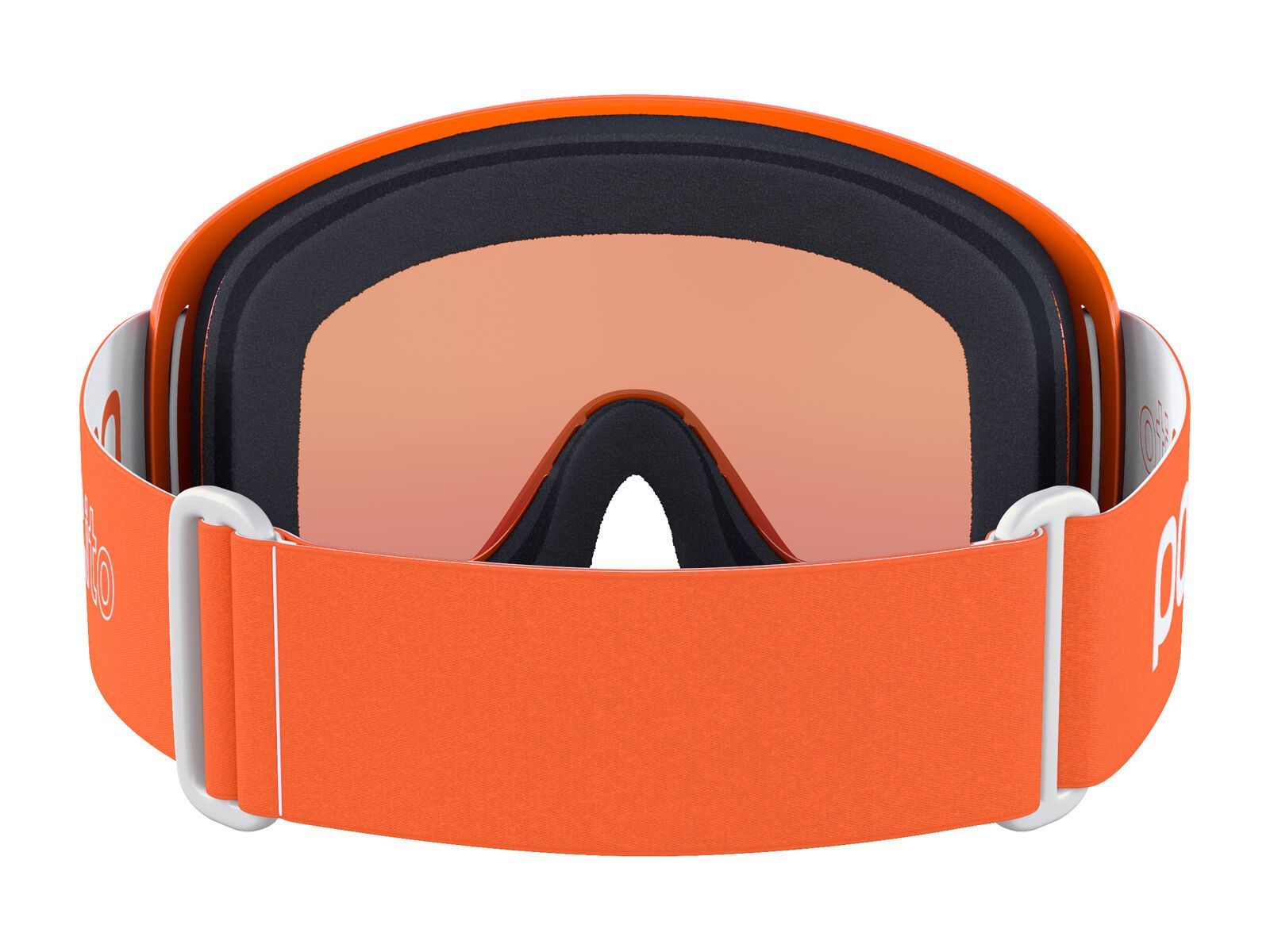 POC POCito Opsin, Clarity Partly Sunny Light Orange / fluorescent orange - Bild 4