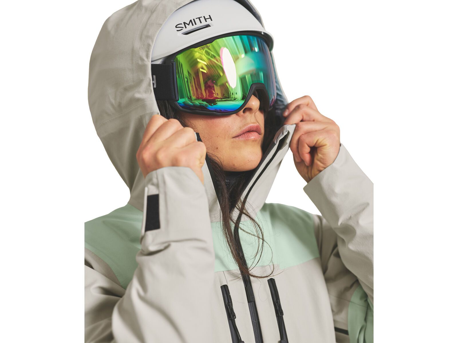 Ortovox Ravine Free 3L Jacket W, glacier grey - Bild 4