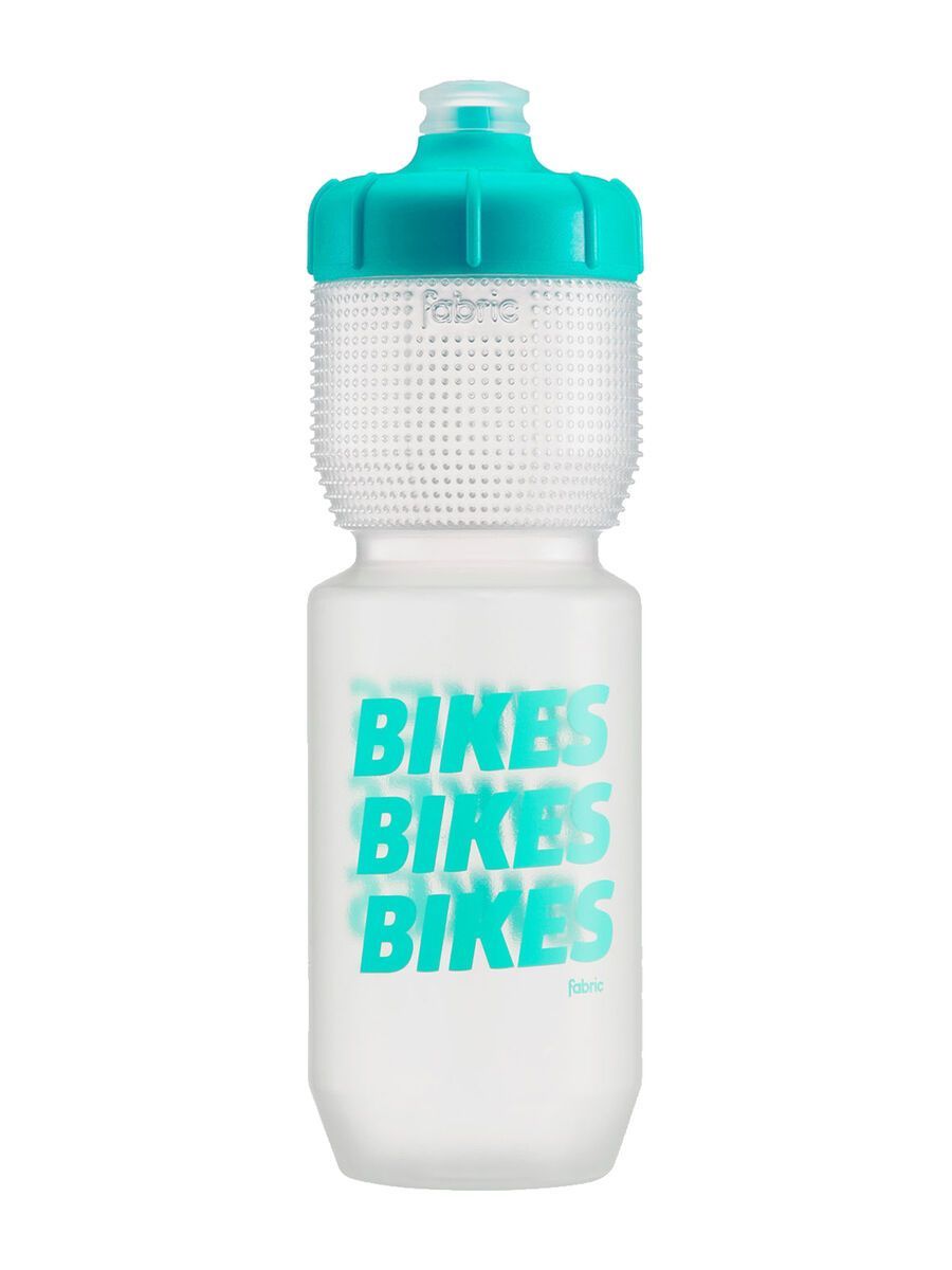 Fabric Gripper Bottle Bikes Bikes Bikes 750 ml, clear/mint - Bild 1
