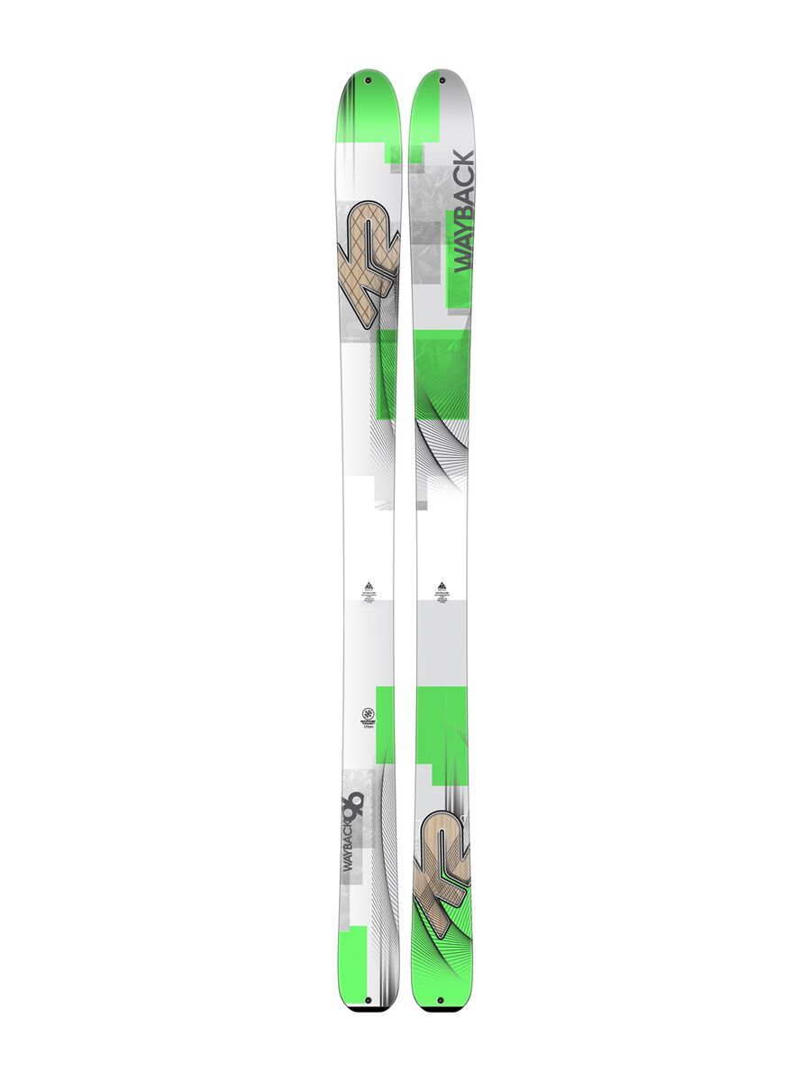 K2 SKI Set: Wayback 96 2016 + Marker F10 Tour - Bild 2