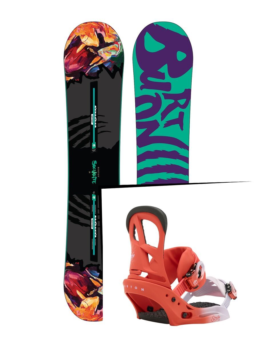 Burton Set: Socialite 2016 + Burton Scribe EST - Bild 1