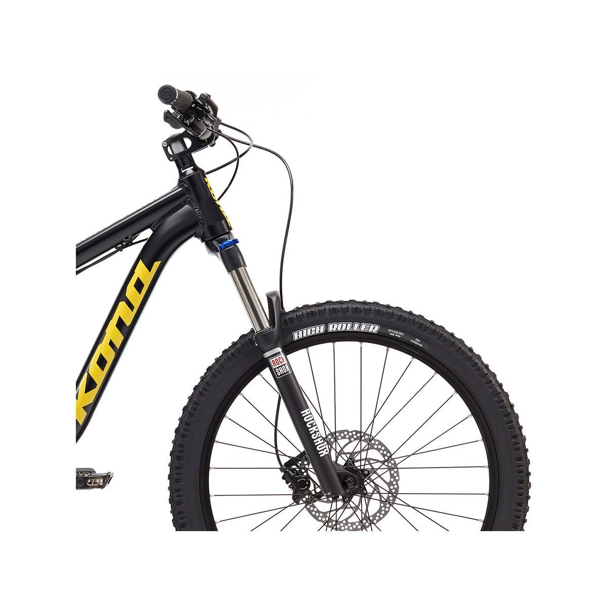 Kona Stinky 24, matt black/yellow/green - Bild 5