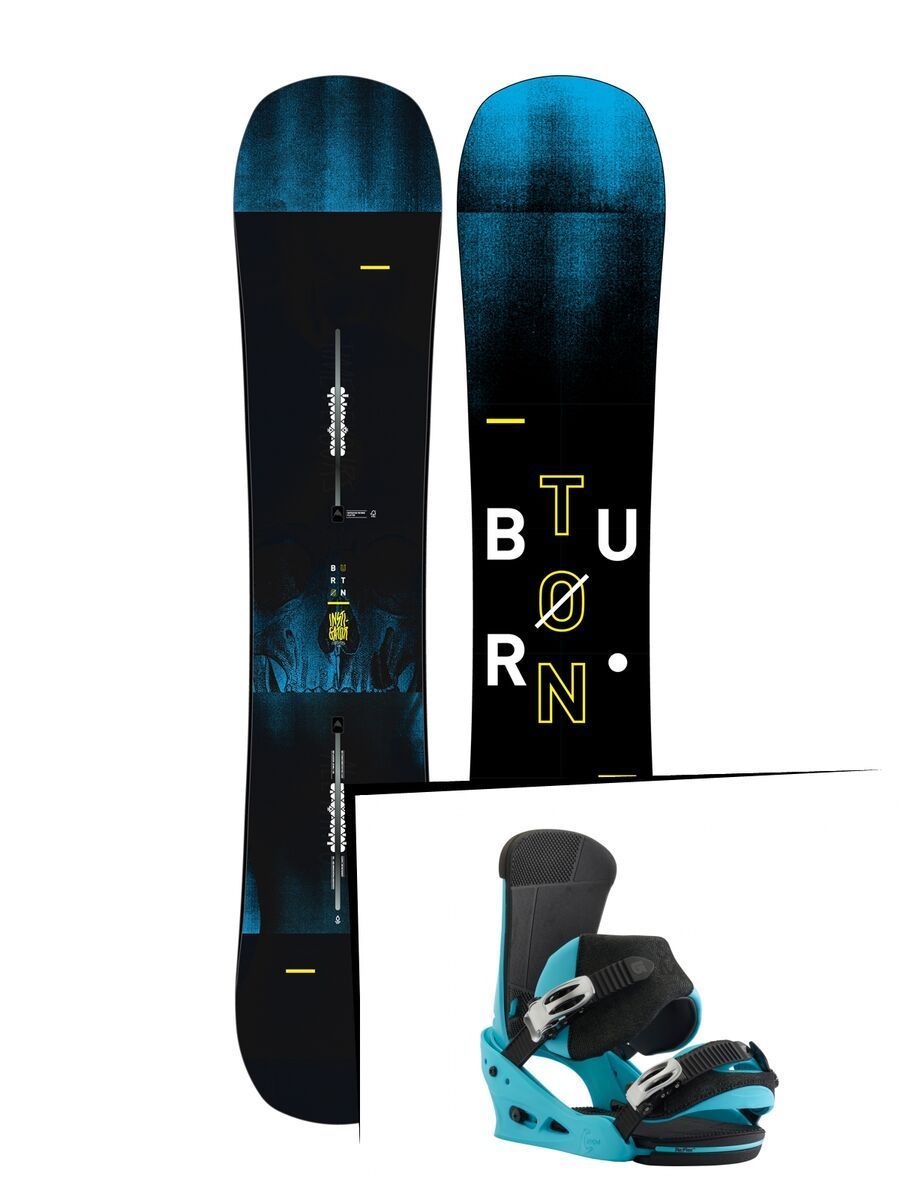 Set: Burton Instigator Wide 2019 + Burton Custom cs blue - Bild 1