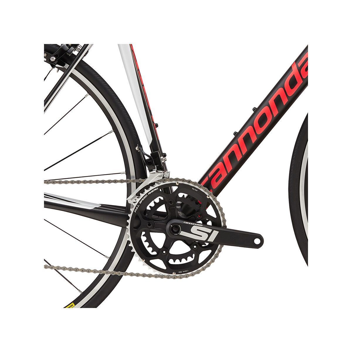 Cannondale CAAD12 Women's 105, nearly black w/ acid strawberry and cashmere, satin - NBL - Bild 3