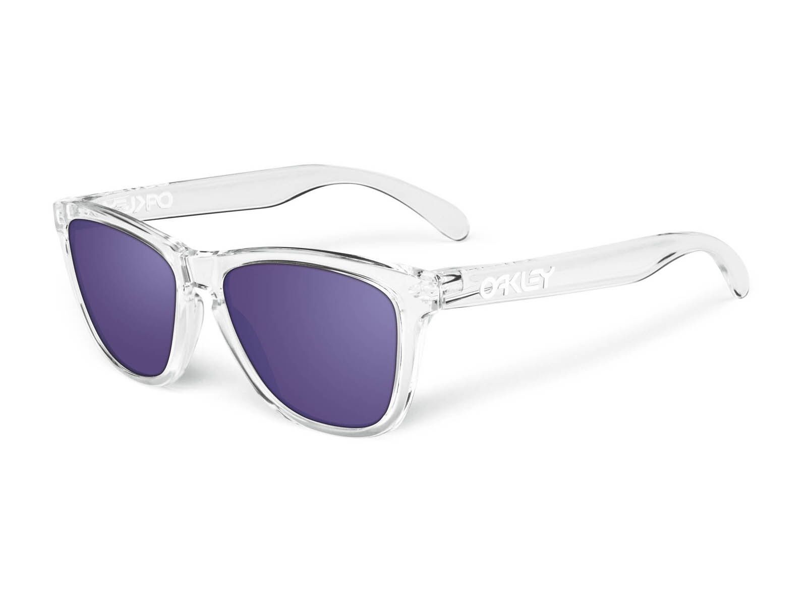 Oakley Frogskins, Polished Clear/Violet Iridium - Bild 1