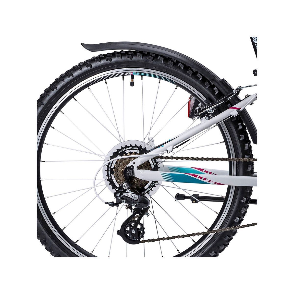 Cube Kid 240 Allroad, white/blue - Bild 4