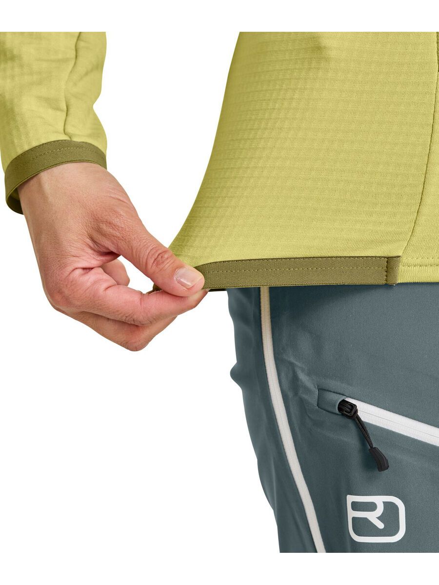 Ortovox Merino Fleece Grid Hoody W, wabisabi - Bild 6