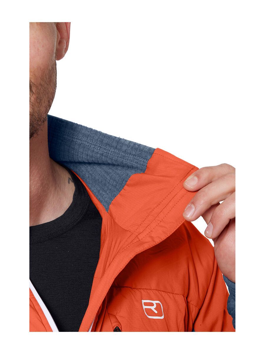 Ortovox Westalpen Swisswool Hybrid Jacket M, night blue - Bild 3