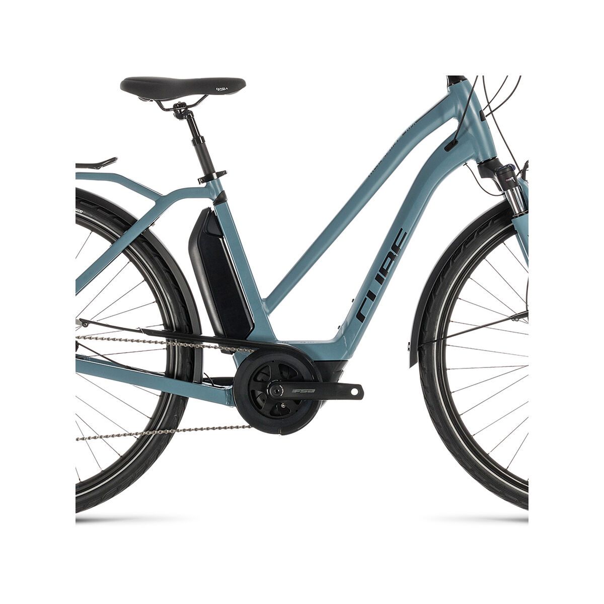 Cube Town Sport Hybrid Pro 400 Trapeze, blue´n´black - Bild 3