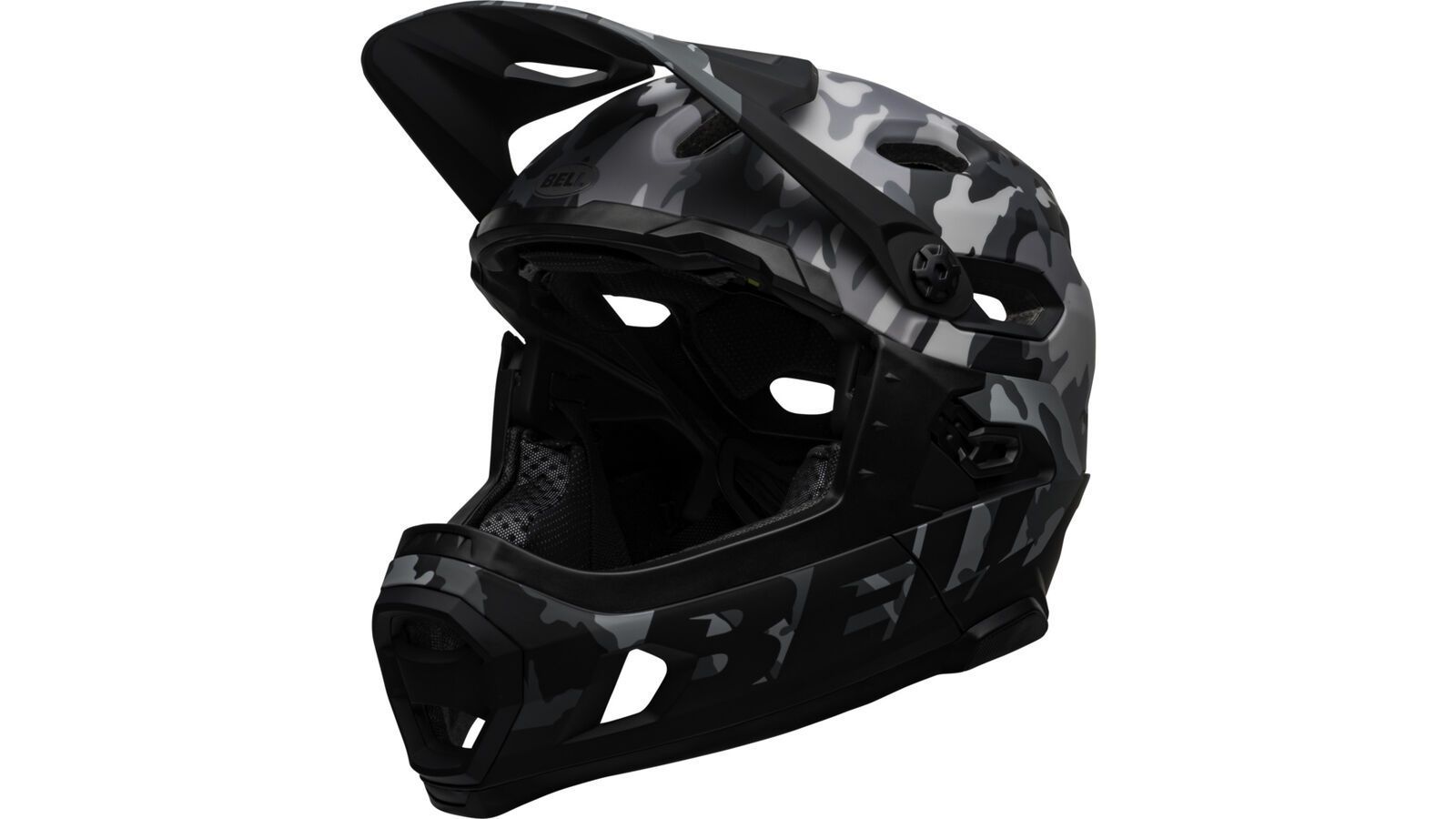Bell Super DH MIPS, matte/gloss black camo - Bild 1