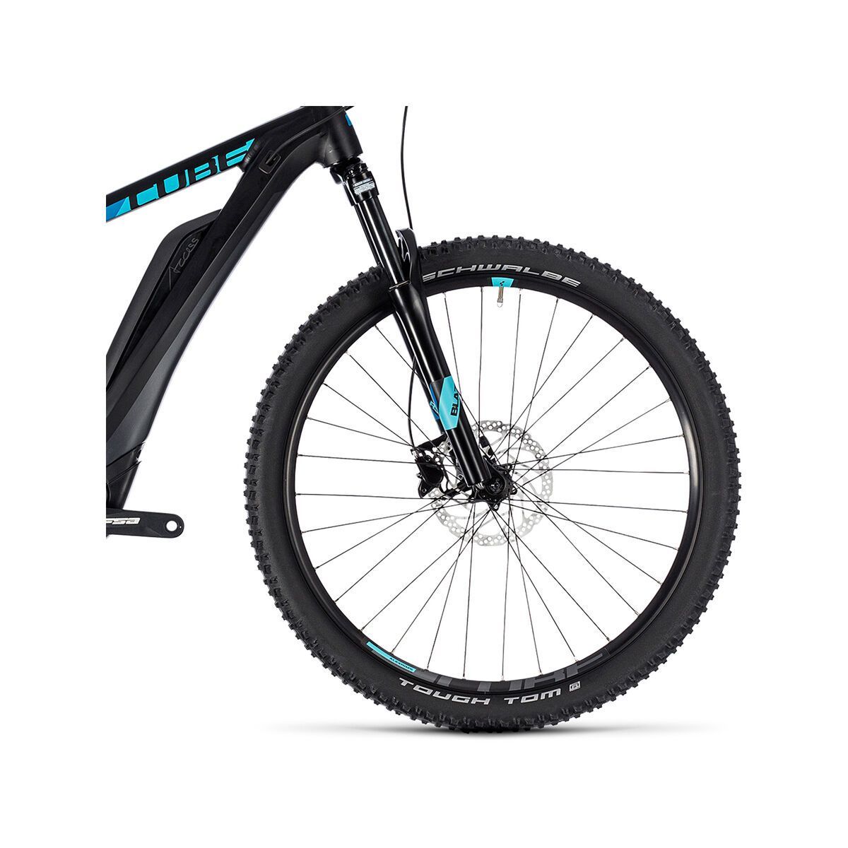 Cube Access Hybrid ONE 400 27.5, black´n´aqua - Bild 3