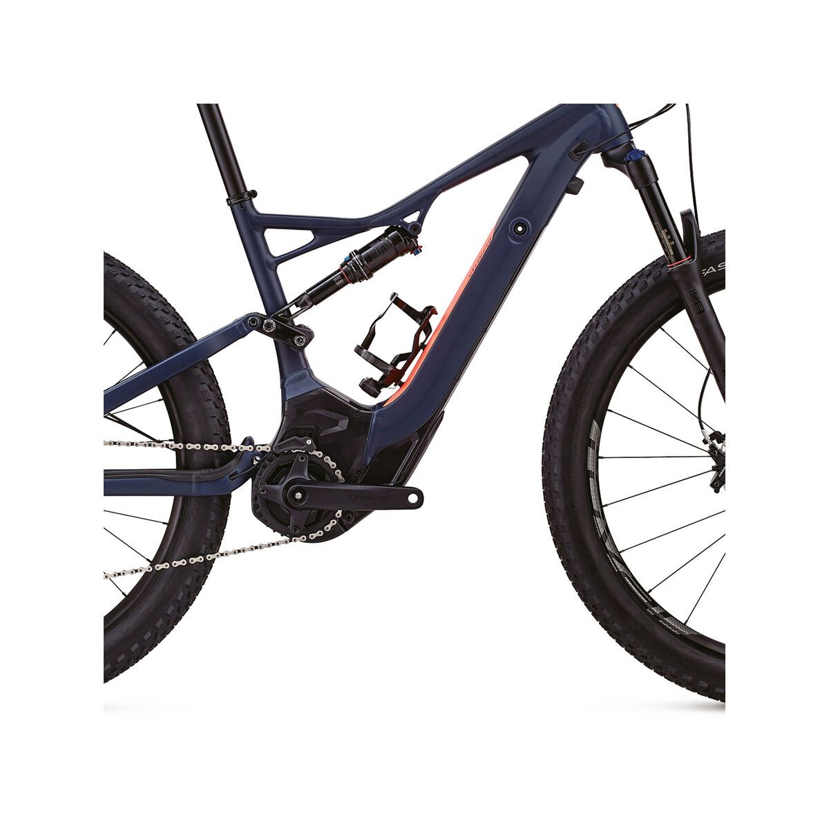 Specialized Women's Turbo Levo FSR Short Travel 6Fattie, satin cast blue/acid lava - Bild 5