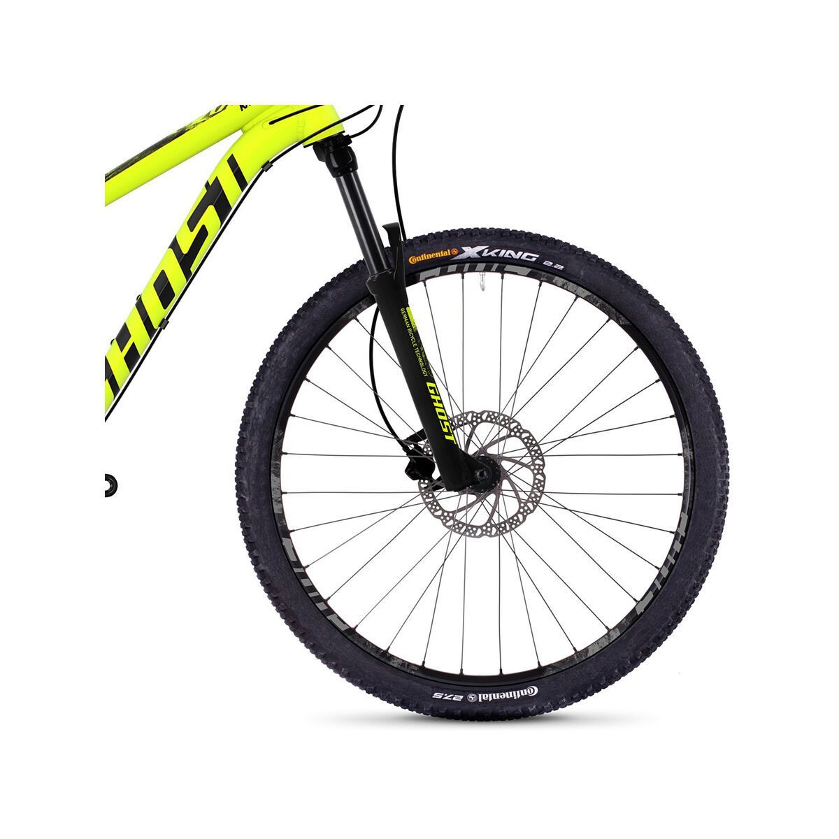 Ghost Kato FS 2.7 AL, neon yellow/night black/urban gray - Bild 2