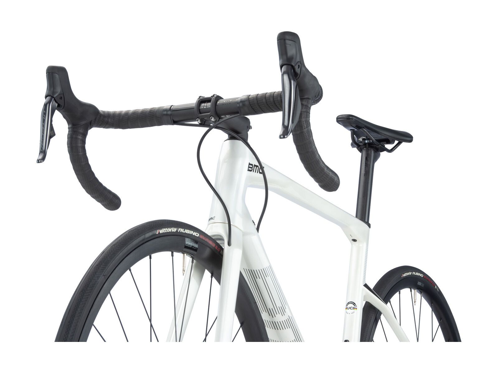 BMC Roadmachine Three, metallic off-white/black - Bild 11