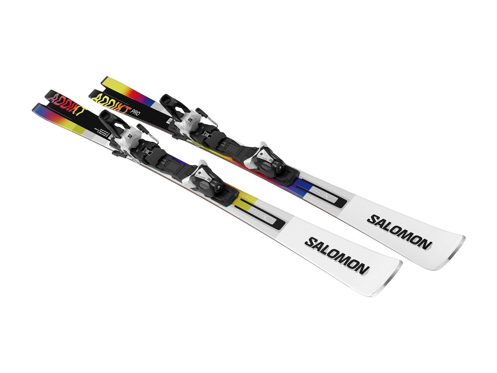 Salomon Addikt Pro + MI12 GW F80, white/black/safety yellow - Bild 6