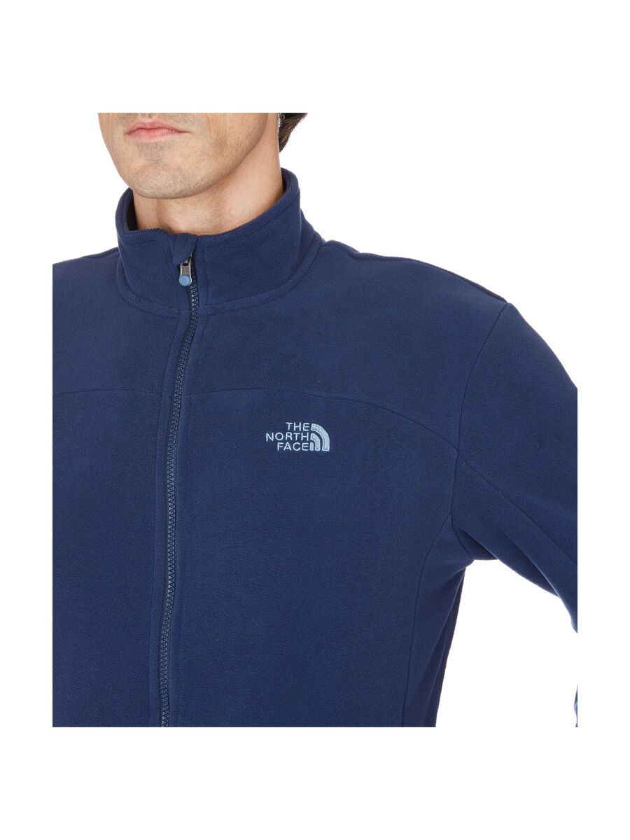 The North Face Mens New 100 Glacier Full Zip, Cosmic Blue - Bild 5