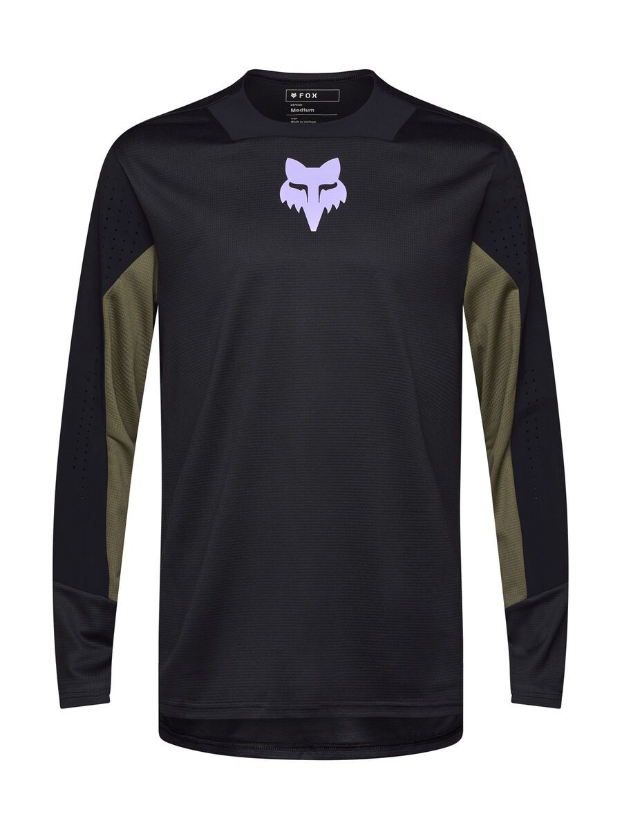 Fox Defend LS Jersey Park, black - Bild 1