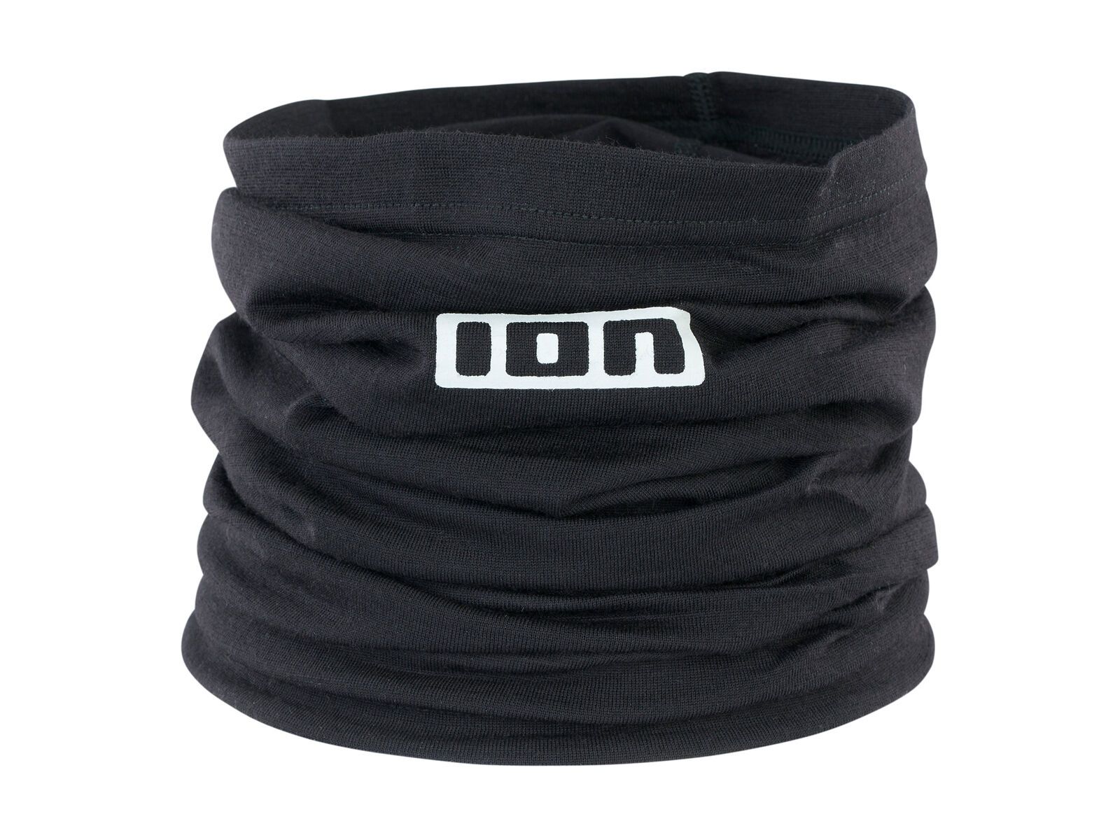 ION Neckwarmer Logo Merino, black - Bild 1