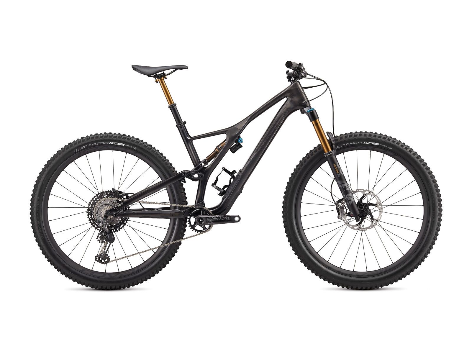 Specialized S-Works Stumpjumper 29, gloss carbon/black chrome - Bild 1