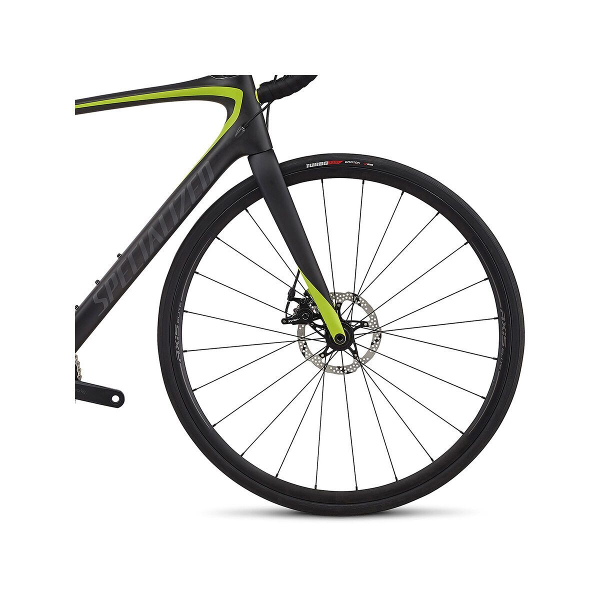 Specialized Roubaix Elite, satin carbon/hyper green/charcoal - Bild 2