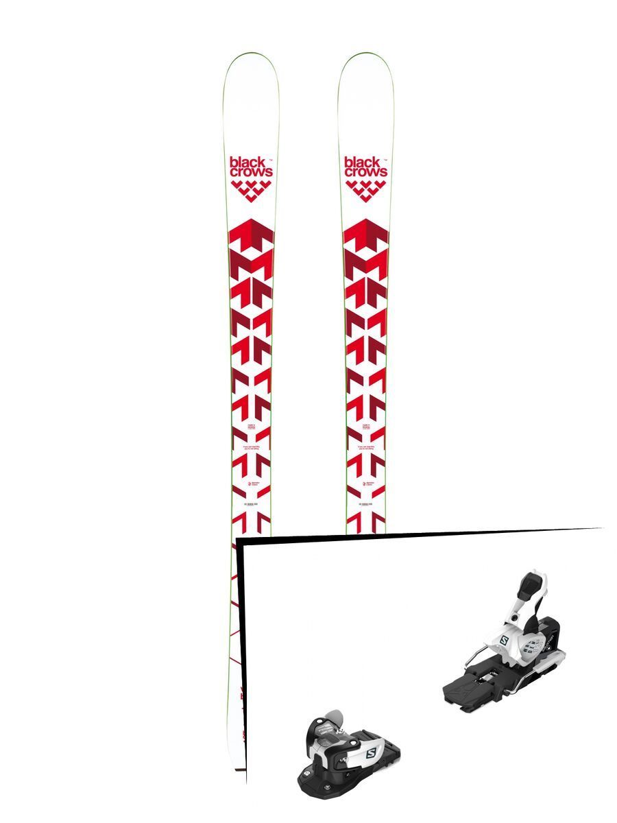 Set: Black Crows Vertis Birdie 2019 + Salomon Warden MNC 13 white/black - Bild 1