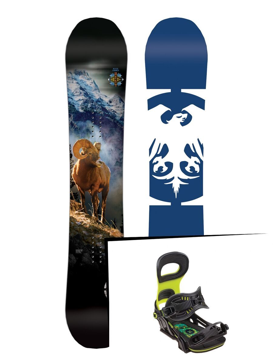 Set: Never Summer West 2019 + Bent Metal Transfer (2260307S) - Bild 1