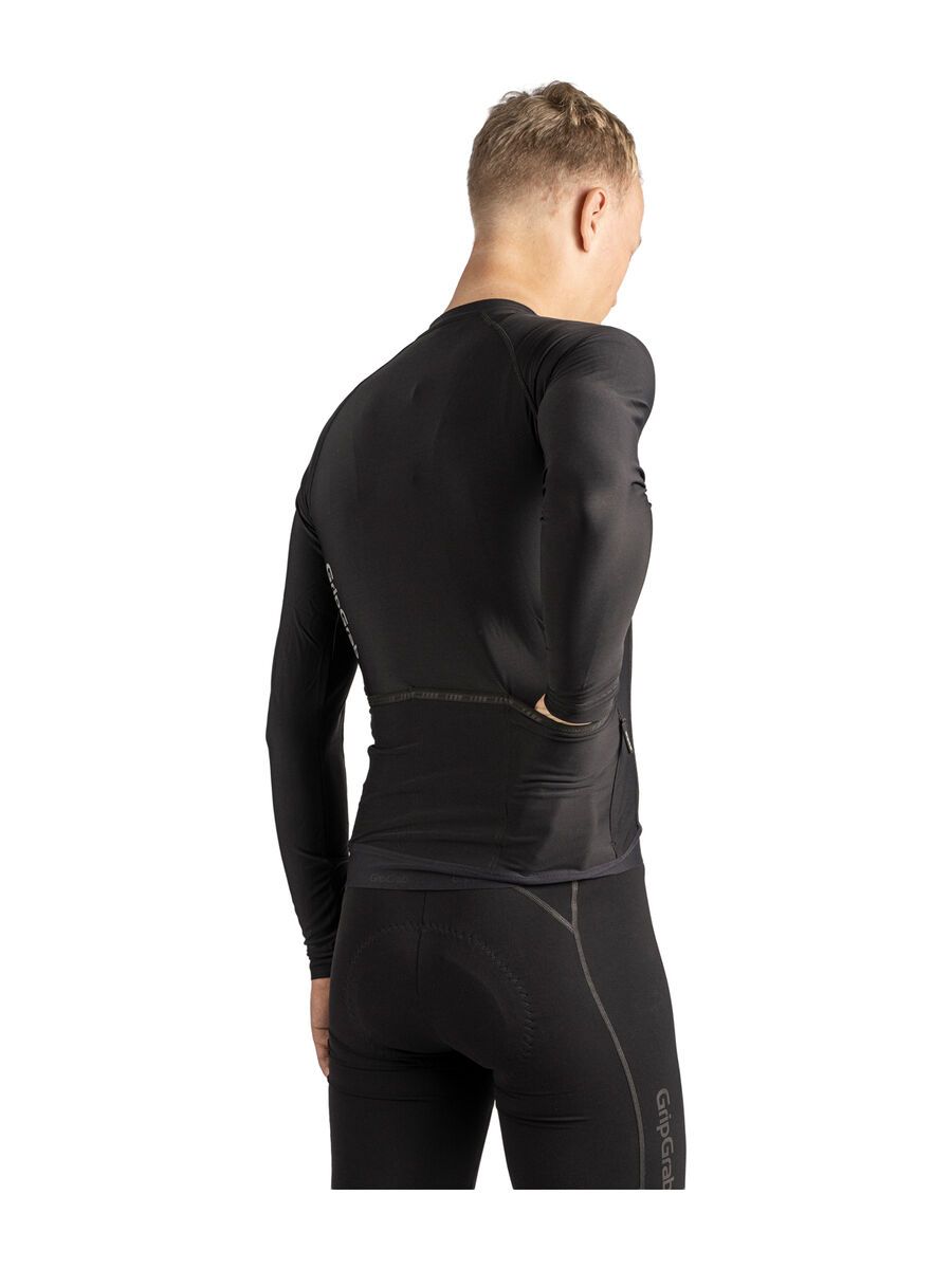 GripGrab PACR Long Sleeve Jersey, black - Bild 8