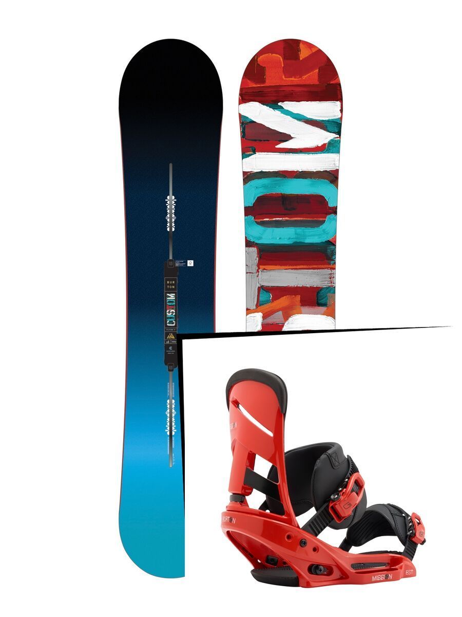 Set: Burton Custom Flying V 2017 +  Mission EST (1712900S) - Bild 1