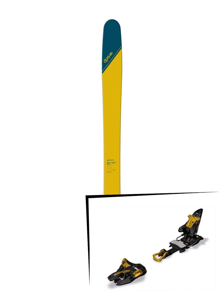 Set: DPS Skis Wailer 112 RP2 Tour1 2018 + Marker Kingpin 13 - Bild 1