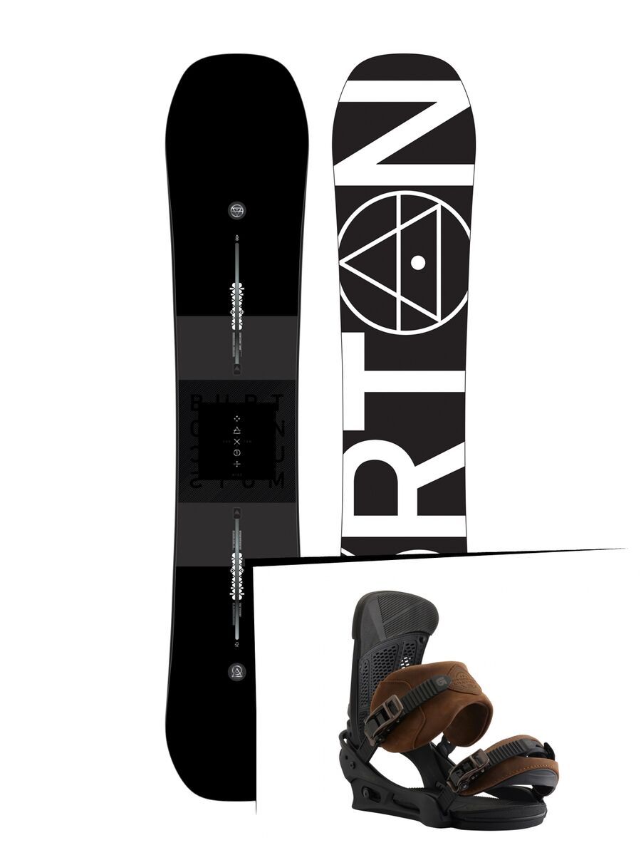 Set: Burton Custom X 2019 +  Red Wing Malavita (1931084S) - Bild 1