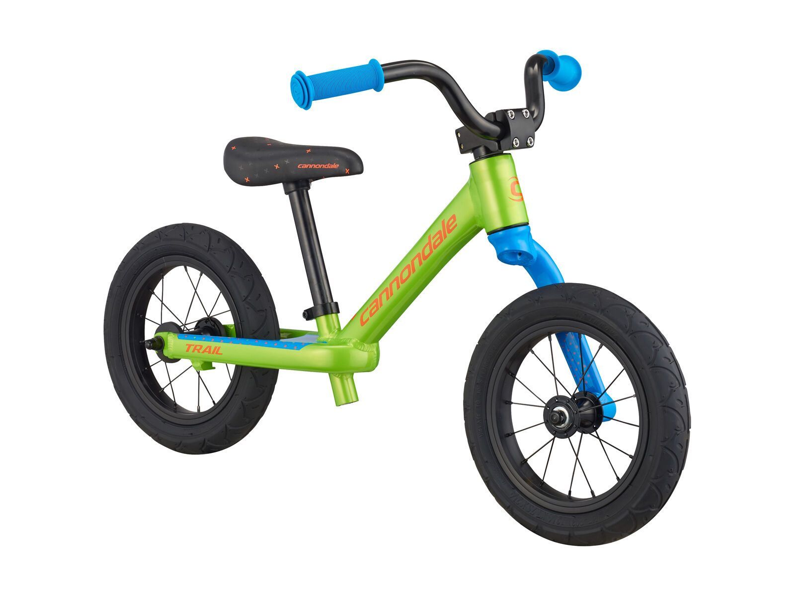 Cannondale Trail Balance 12 Boy's, acid green w/ hazard orange and aqua, gloss (agr) - Bild 2