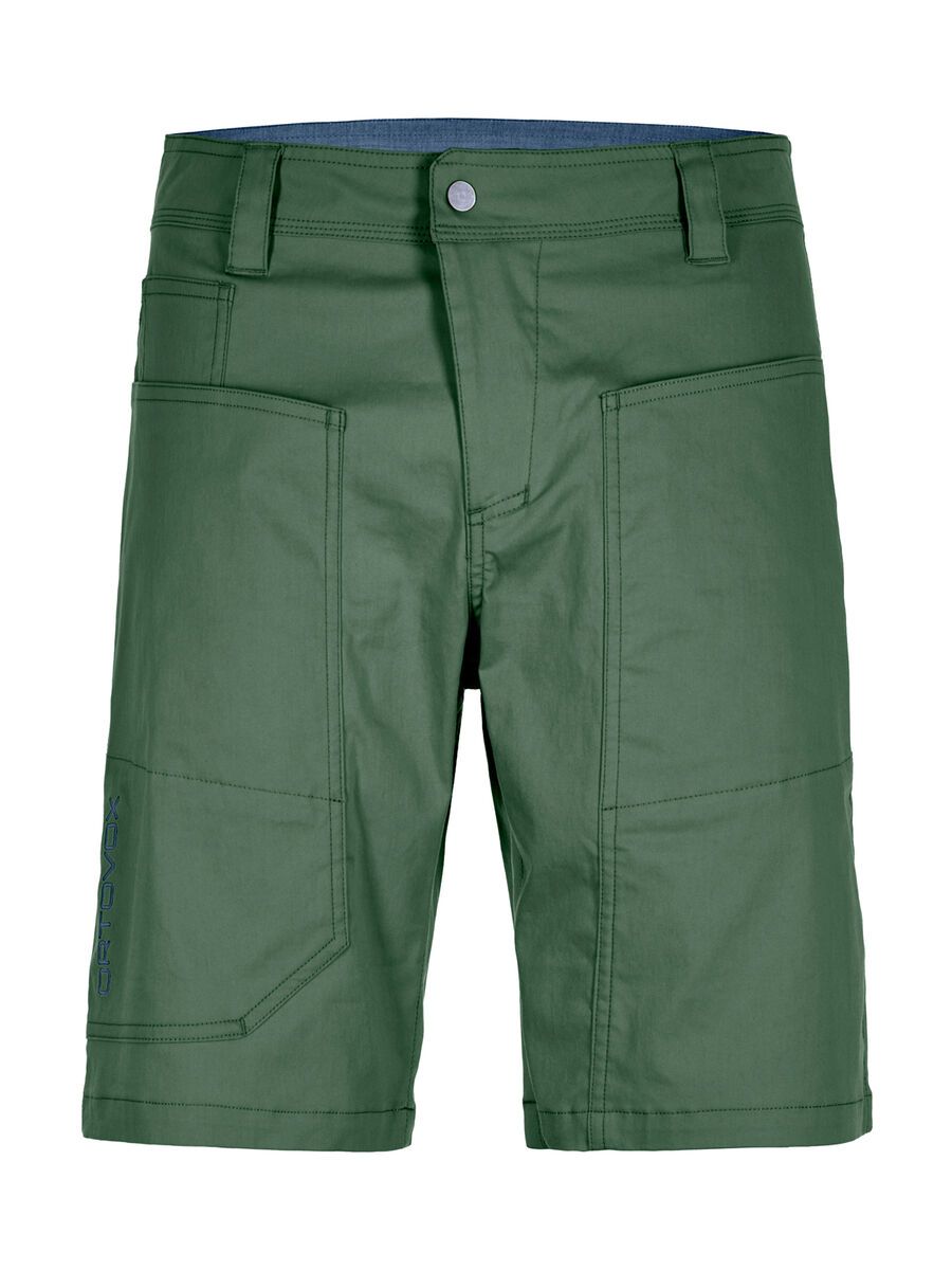 Ortovox Merino Shield Vintage Engadin Shorts M, green forrest - Bild 1