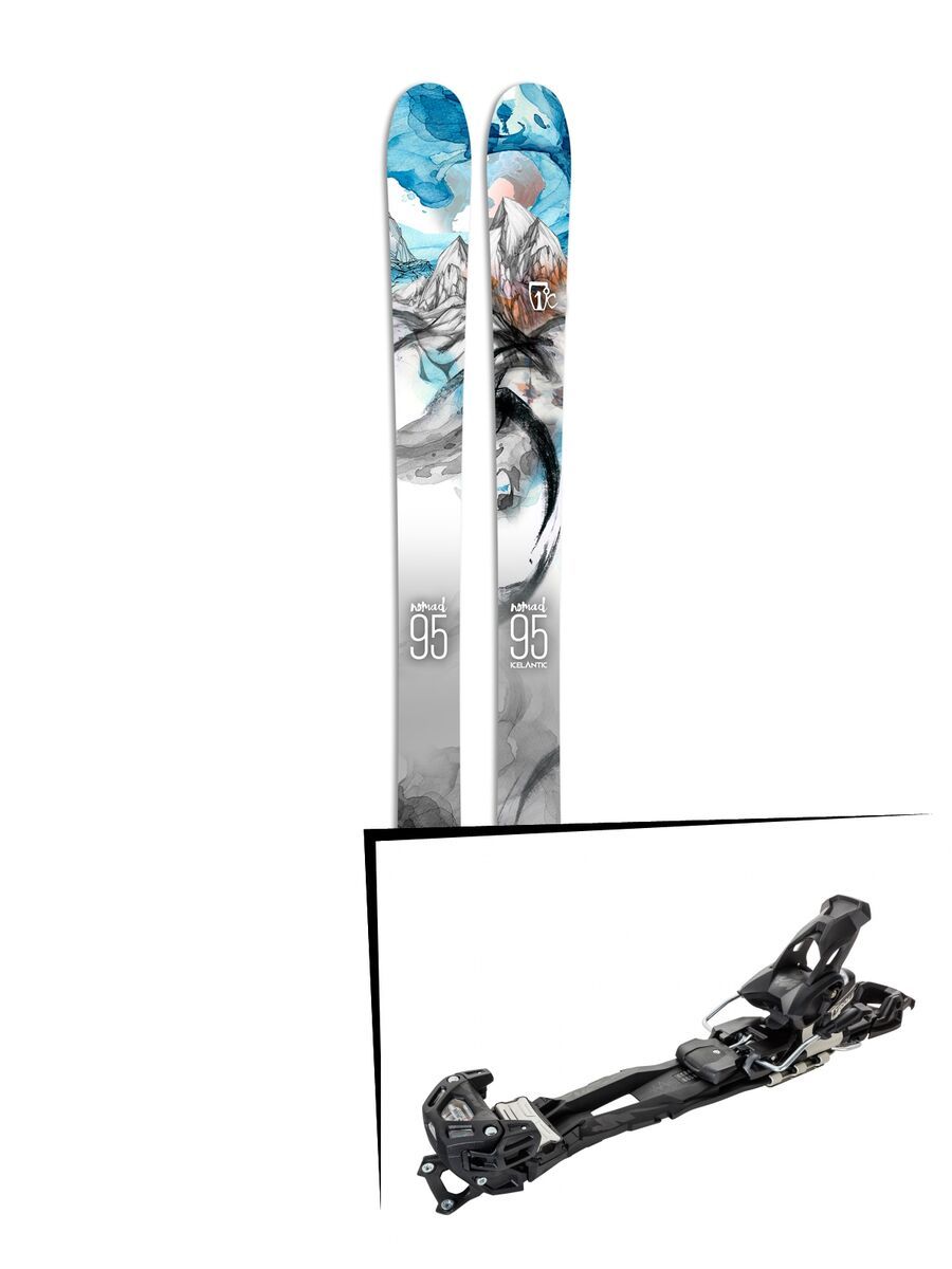 Set: Icelantic Nomad 2017 + Tyrolia Adrenalin 16 AT (2020402) - Bild 1