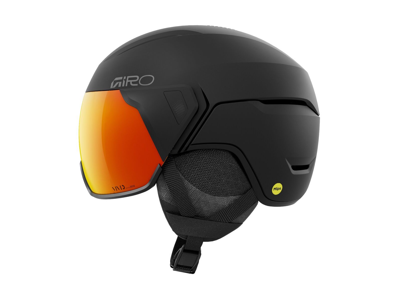Giro Orbit Spherical MIPS, Vivid Ember / matte black - Bild 2