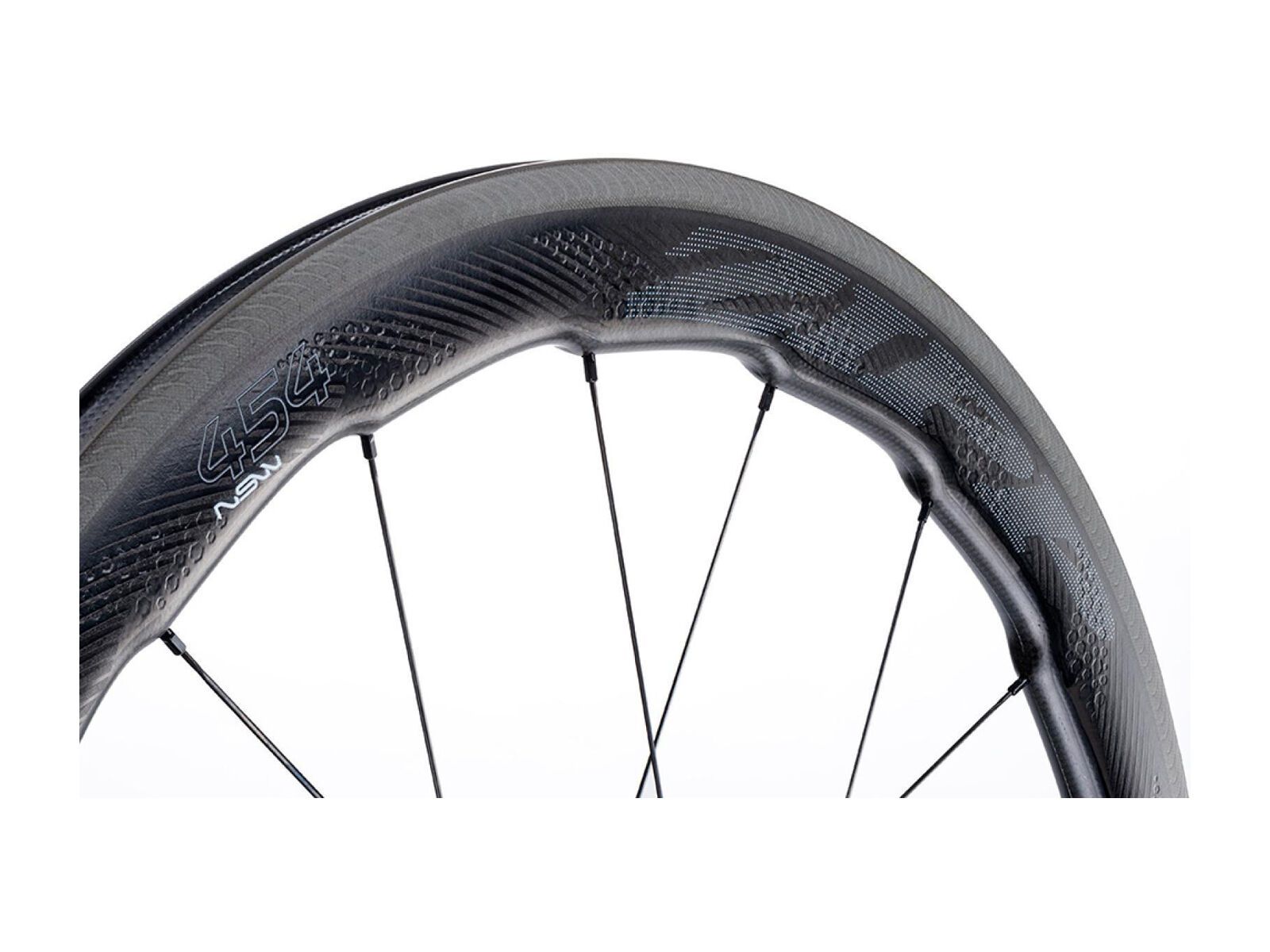 Zipp 454 NSW Carbon Clincher, schwarz - Bild 1