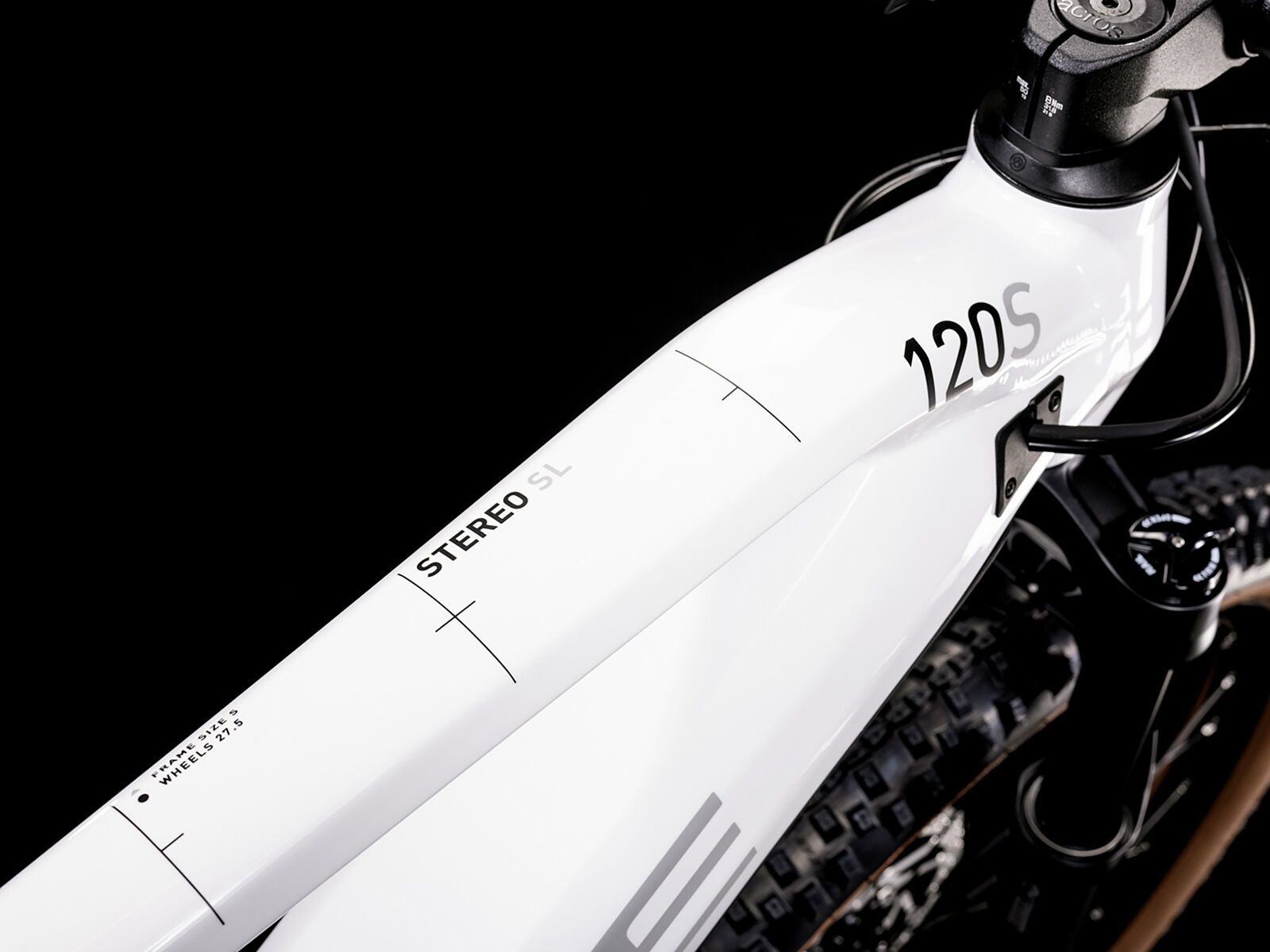 Cube Stereo Hybrid 120 SL 625 27.5, white´n´grey - Bild 2