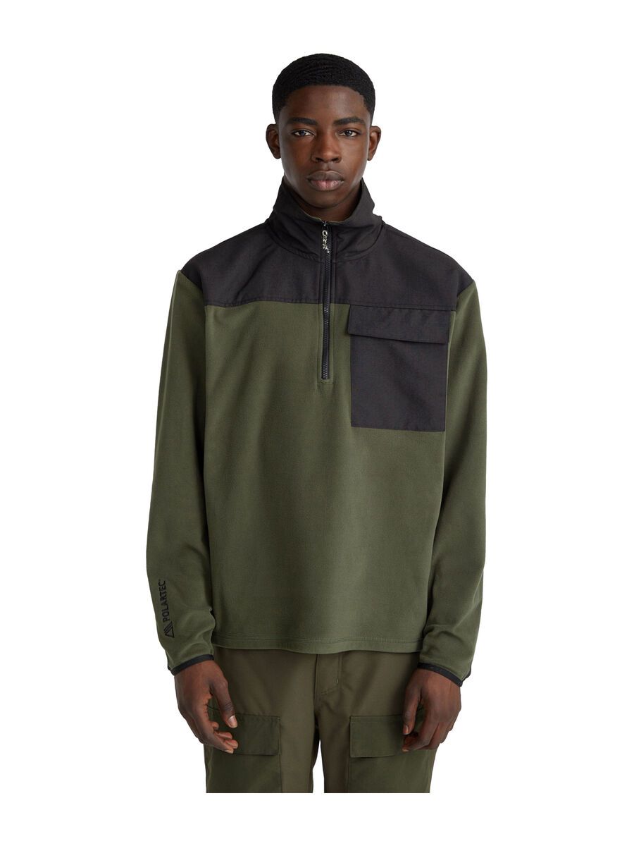 O’Neill Utility Heavy FZ Fleece, forest night colour block - Bild 3