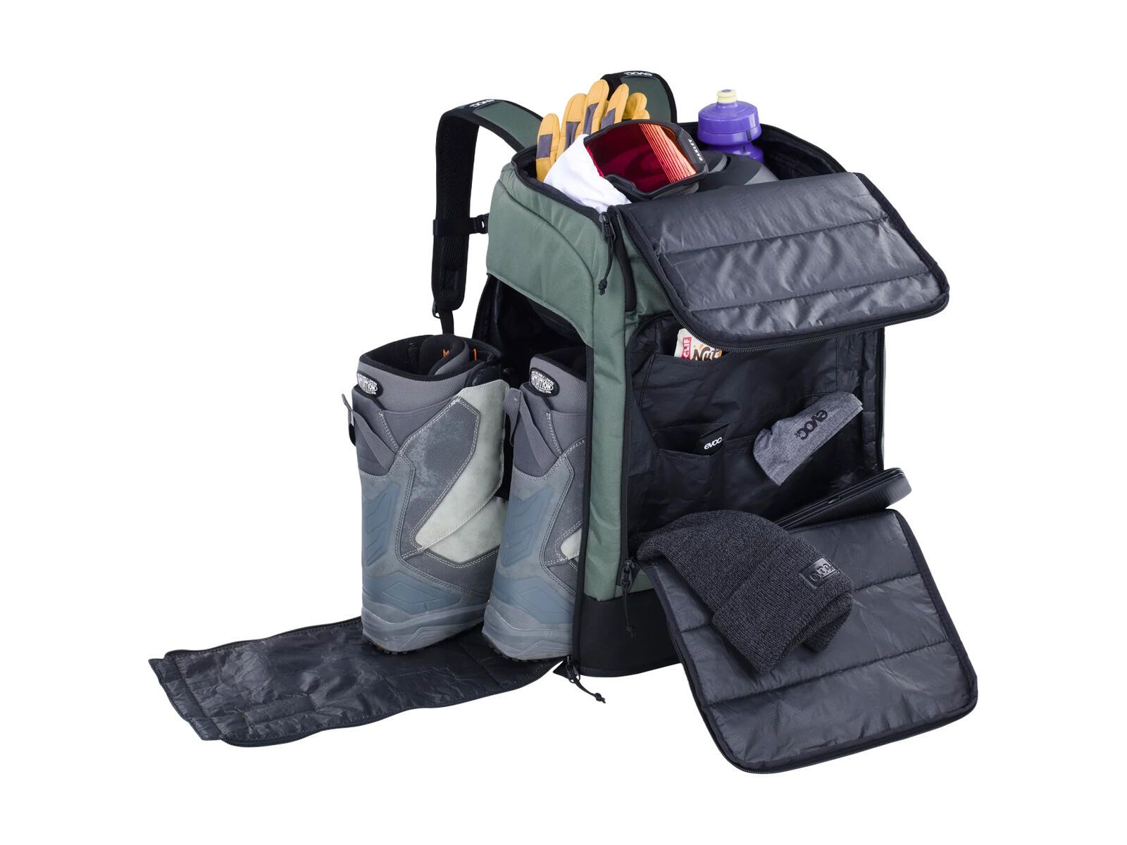 Evoc Gear Backpack 60, dark olive - Bild 7