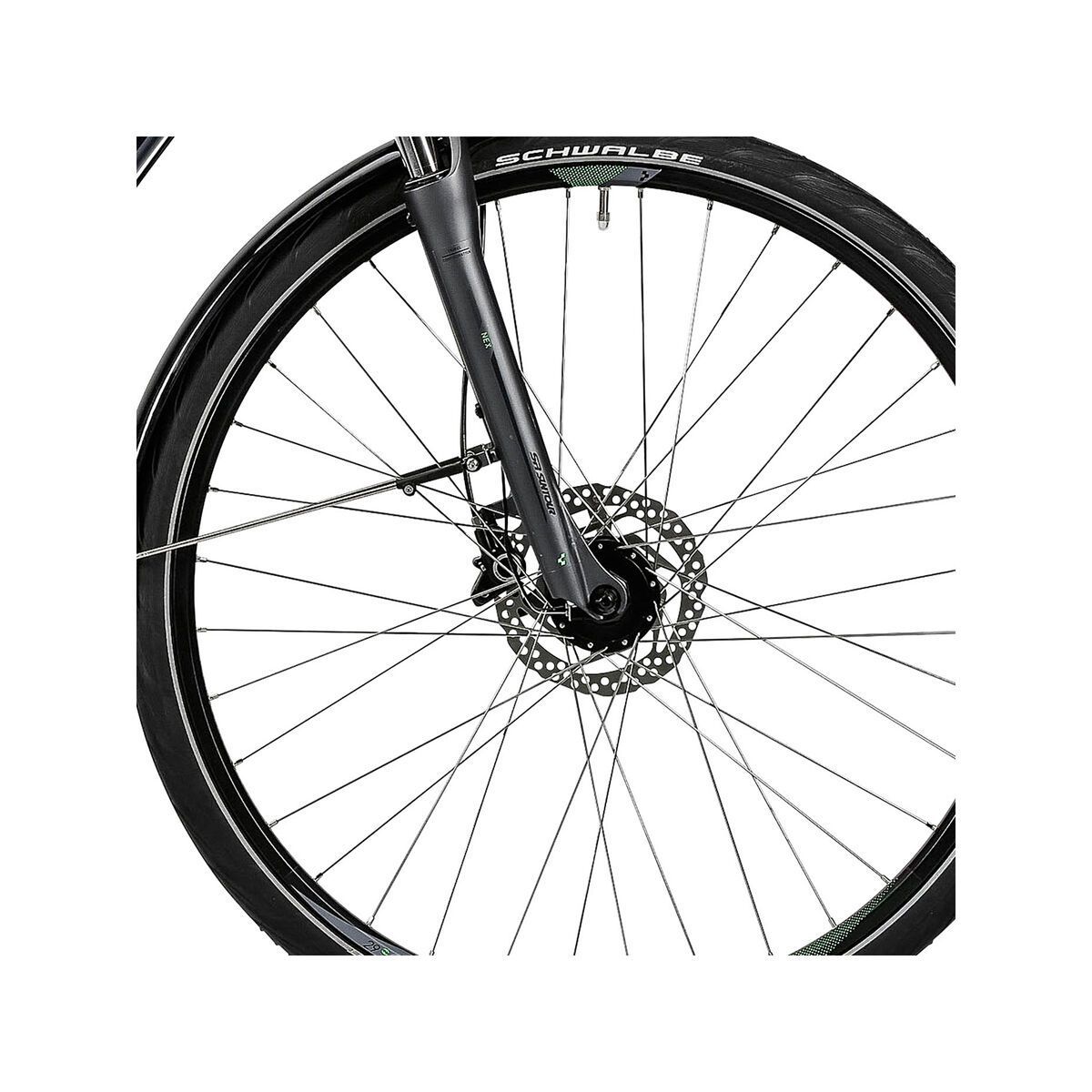 Cube Touring EXC, grey black flashgreen - Bild 2