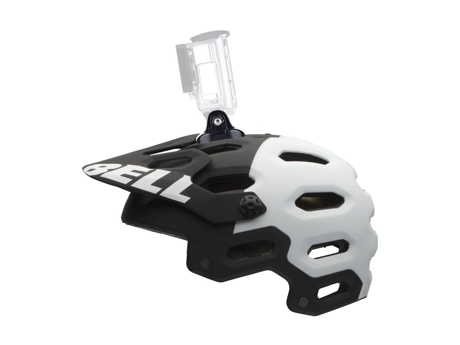 Bell Super 2, matte black/white aggression - Bild 2