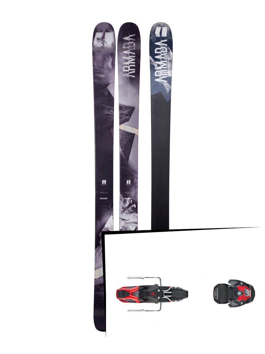 Set: Armada Invictus 108 Ti 2018 + Atomic Warden MNC 11 black/red - Bild 1