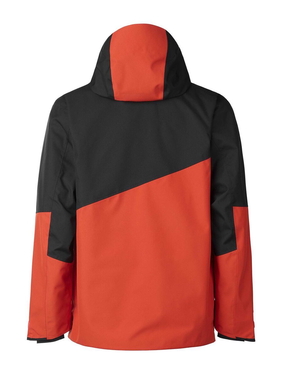 Picture Alpin Jacket, black/pumpkin red - Bild 2