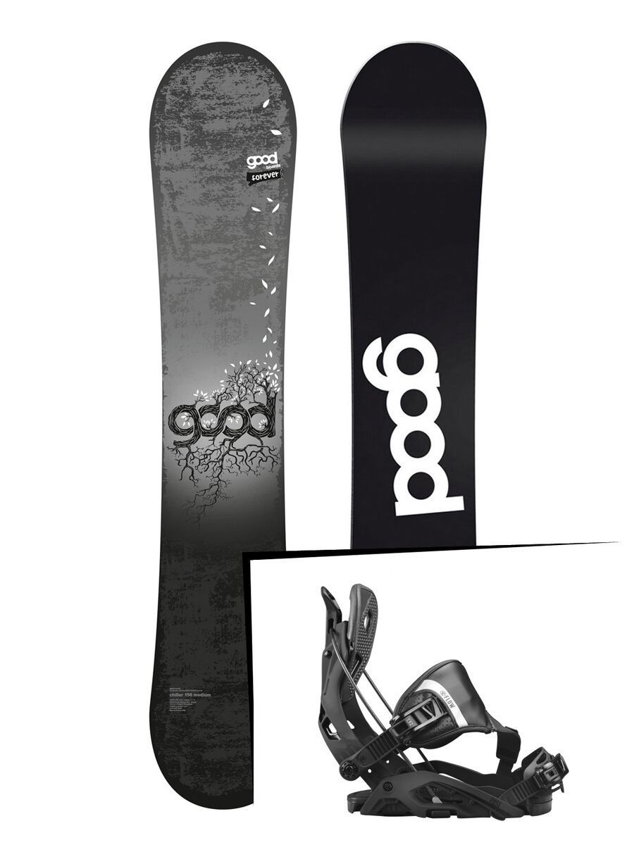 Set: goodboards Chiller Men 2017 + Flow Fuse Hybrid (1718360S) - Bild 1