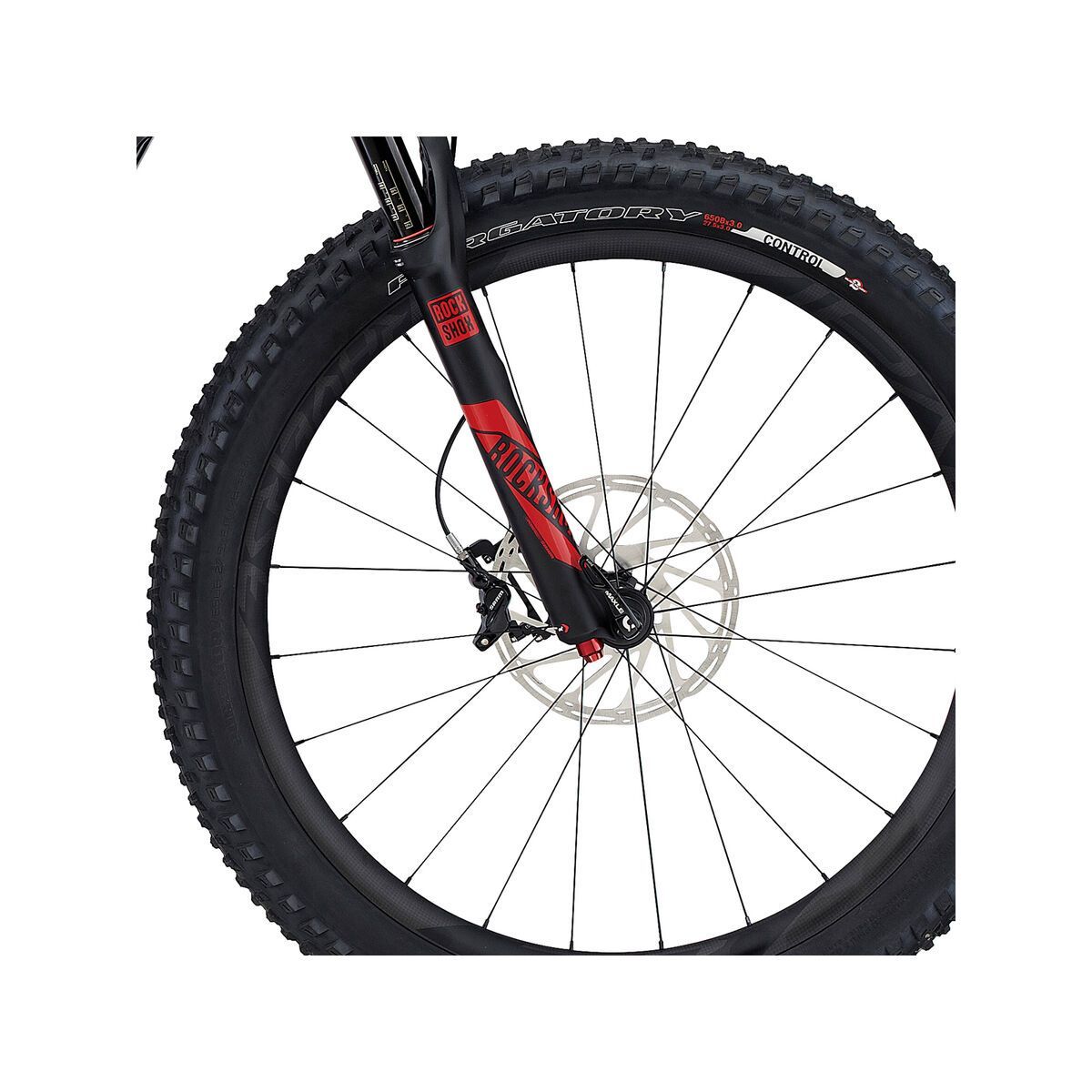 Specialized S-Works Turbo Levo FSR 6Fattie, satin gloss black/flo red - Bild 2