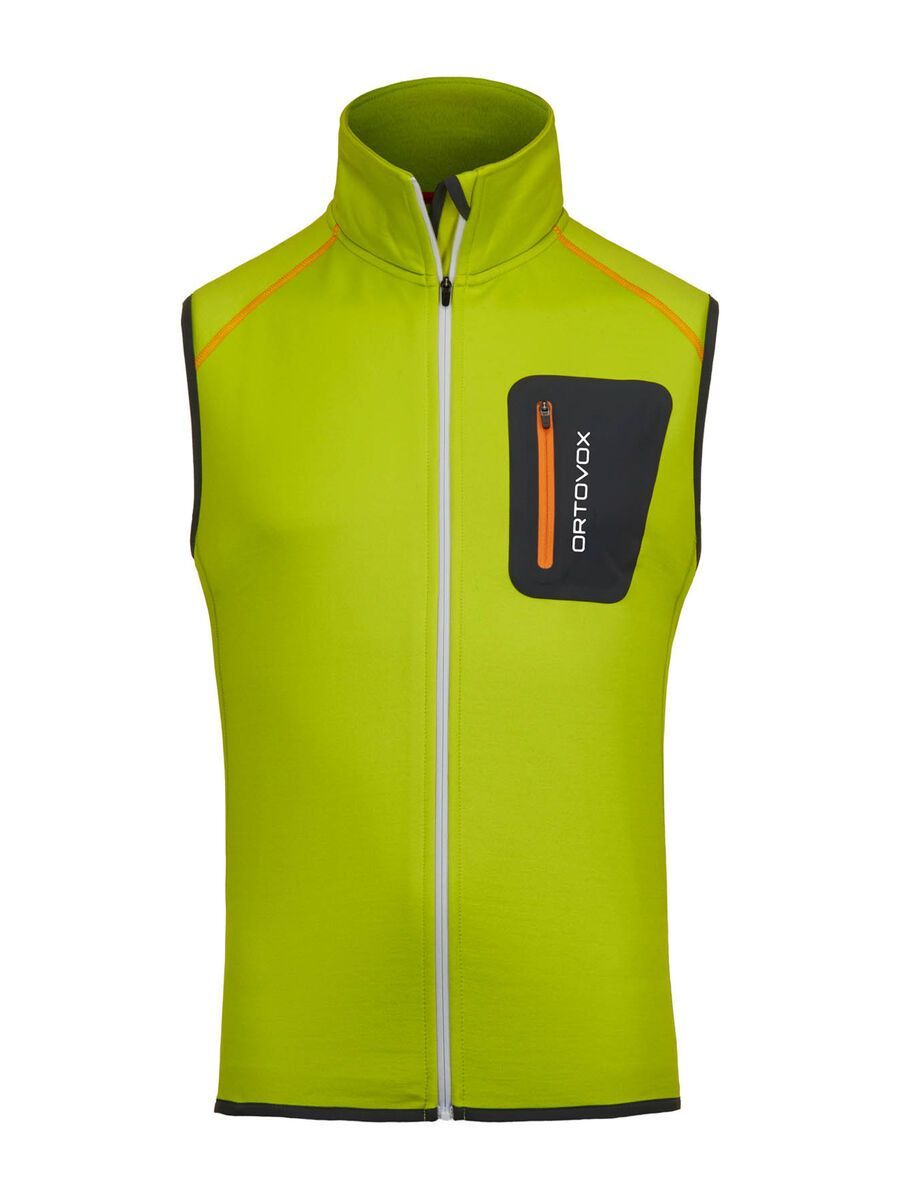 Ortovox Fleece Merino Vest, happy green - Bild 1