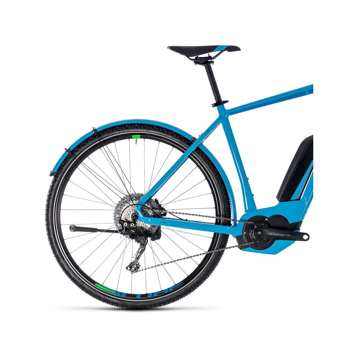 Cube Cross Hybrid Race Allroad 500, blue´n´green - Bild 5