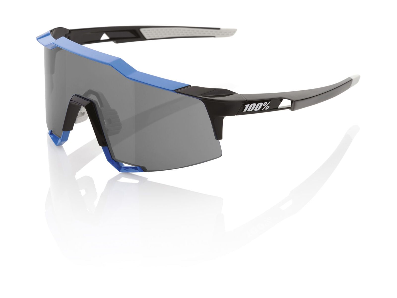 100% Speedcraft, cyan/Lens: smoke - Bild 1